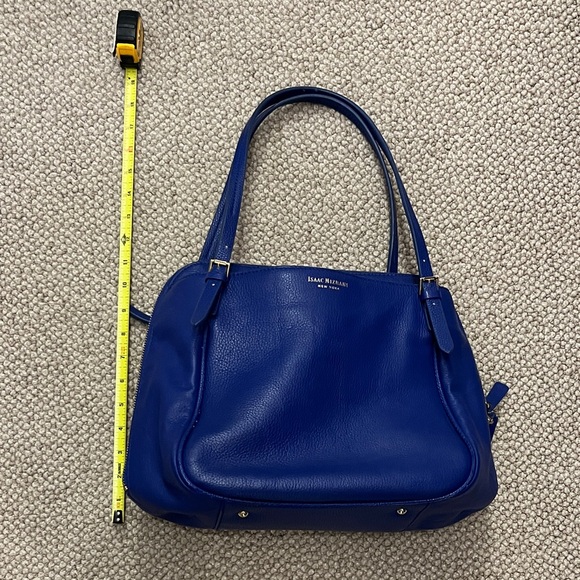 Isaac Mizrahi Royal Cobalt Blue Shoulder Bag - Picture 14 of 16